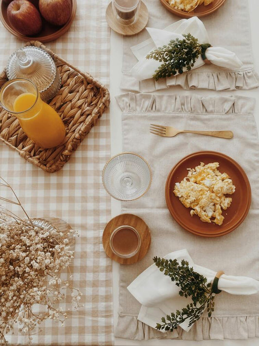 Rustic Dining Set Up